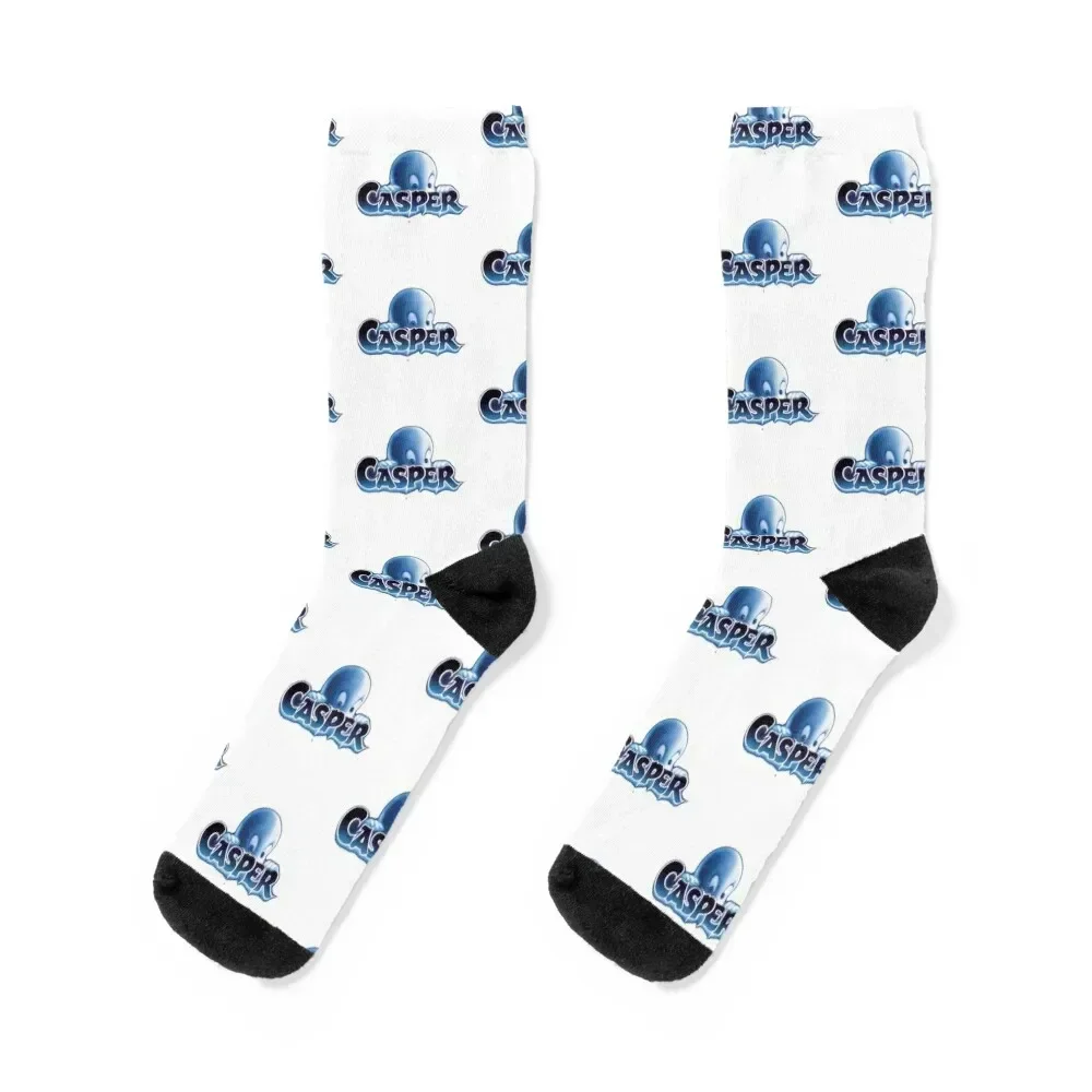 

Casper the friendly ghost 90s movie Socks Antiskid soccer happy cartoon Men's Socks Women's