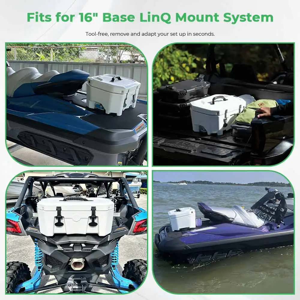 For Sea-Doo GTX RXT Can-Am Maverick X3 Sport Defender Outlander Commander UTV ATV Hard Cooler Outdoor Insulated Ice Chest Box