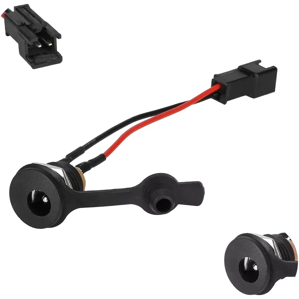 Prise de charge SM Terminal DC 2.1 pour trottinette Kugoo S1 avec conception étanche pour un contact électrique constant