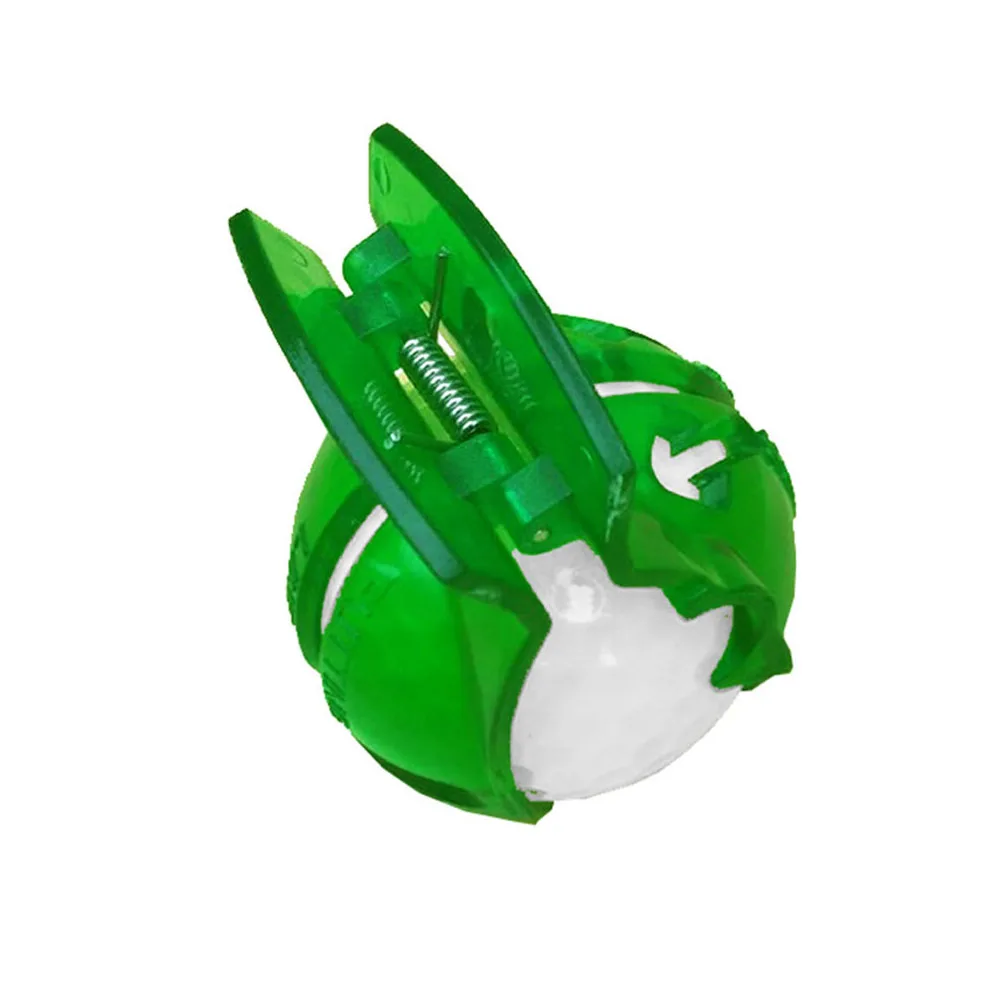 2 قطعة علامة كرة الجولف من البلاستيك الفاخر المدمج خفيف الوزن تصميم المشبك لأداة ملحقات الجولف المحاذاة السريعة