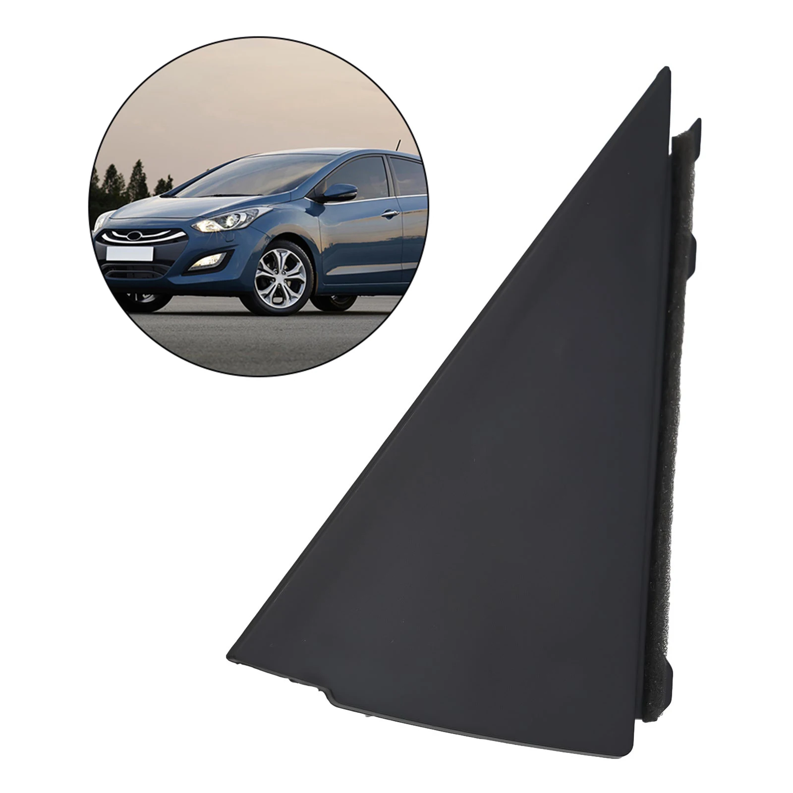 

Set of Rear Door CPillar Post Outside Molding Trim for Hyundai For i30 2007 2012 Hatchback Left and Right Side