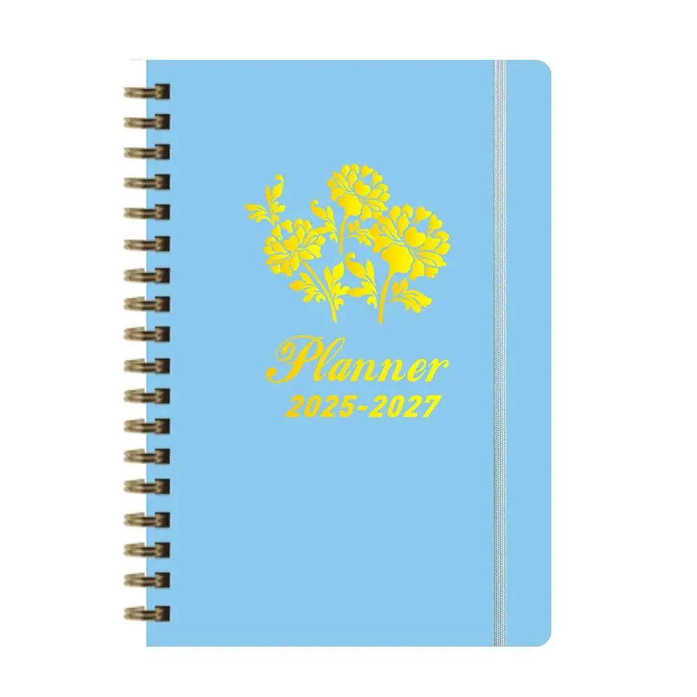 

Англоязычный ежедневник формата А5, список дел на 12 месяцев, 365 дней, блокнот, академический еженедельный ежедневник, органайзер времени, дневник, тетради для записей, для студентов