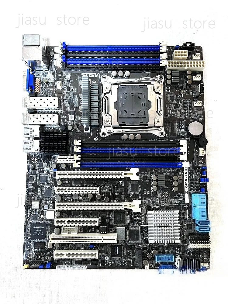 Материнская плата Z10PA-U8/10G-2S C612, одноканальная, X99, с поддержкой 10-гигабитных сетевых интерфейсных карт, совместима с процессорами E5 V4.