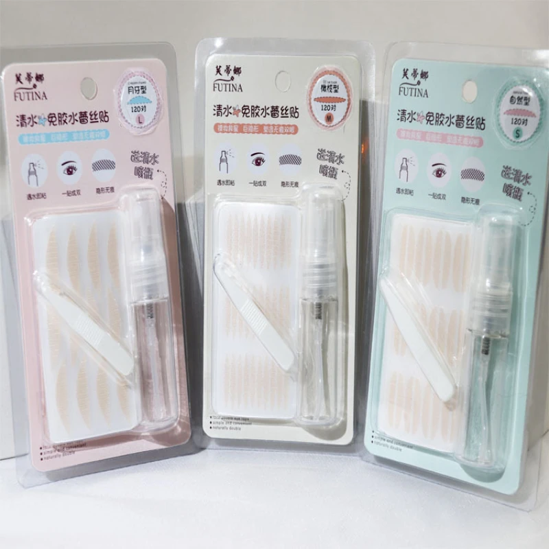 240 คู่เทปเปลือกตา CLEAR Beige ธรรมชาติสติกเกอร์ที่มองไม่เห็นสติกเกอร์เปลือกตาเทปกาวสติกเกอร์เทปตาธรรมชาติแต่งหน้าเครื่องมือ