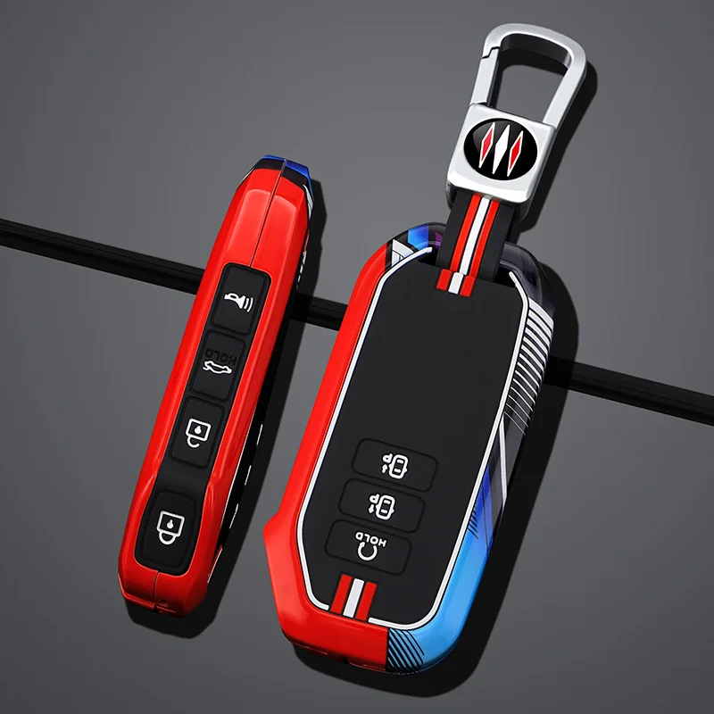 

7 Buttons Zinc Alloy Silicone Car Key Case Cover for Kia 2022 Sportage 2023 Niro Hybrid 2021 Sorento MQ4 2022 EV6 GT-Line K8 V6