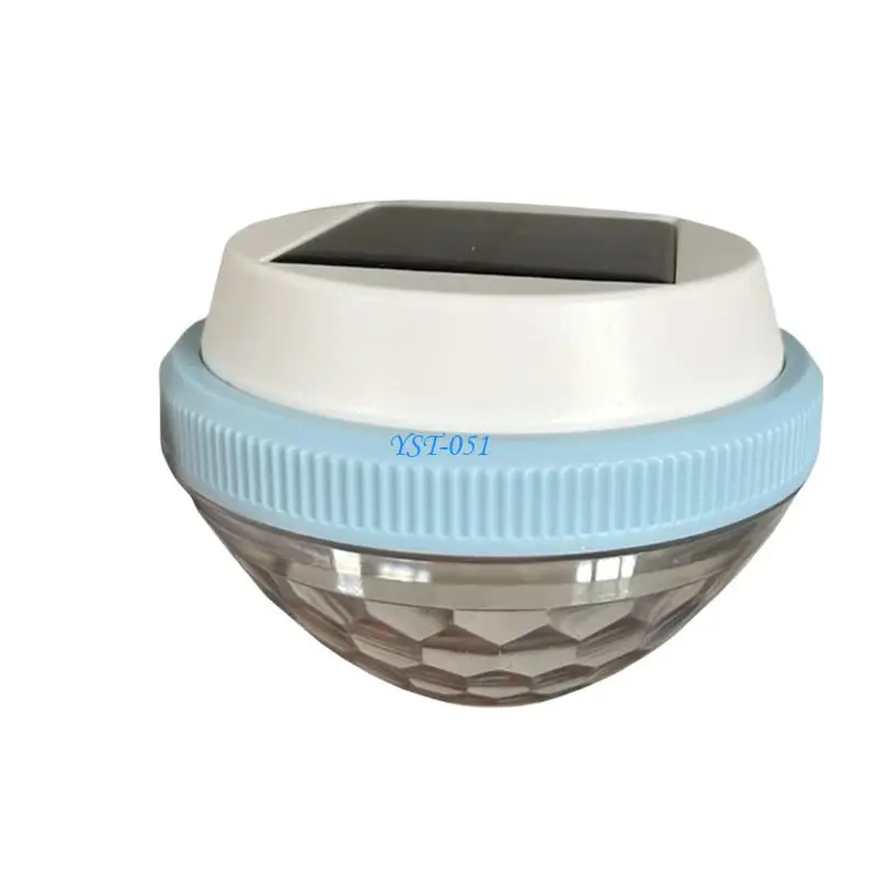 

E15A Solar Floating Light Swimming Pool Color Changing Water Float Lamp Underwater Glowing Lamp Waterproof LED Fountain Light
