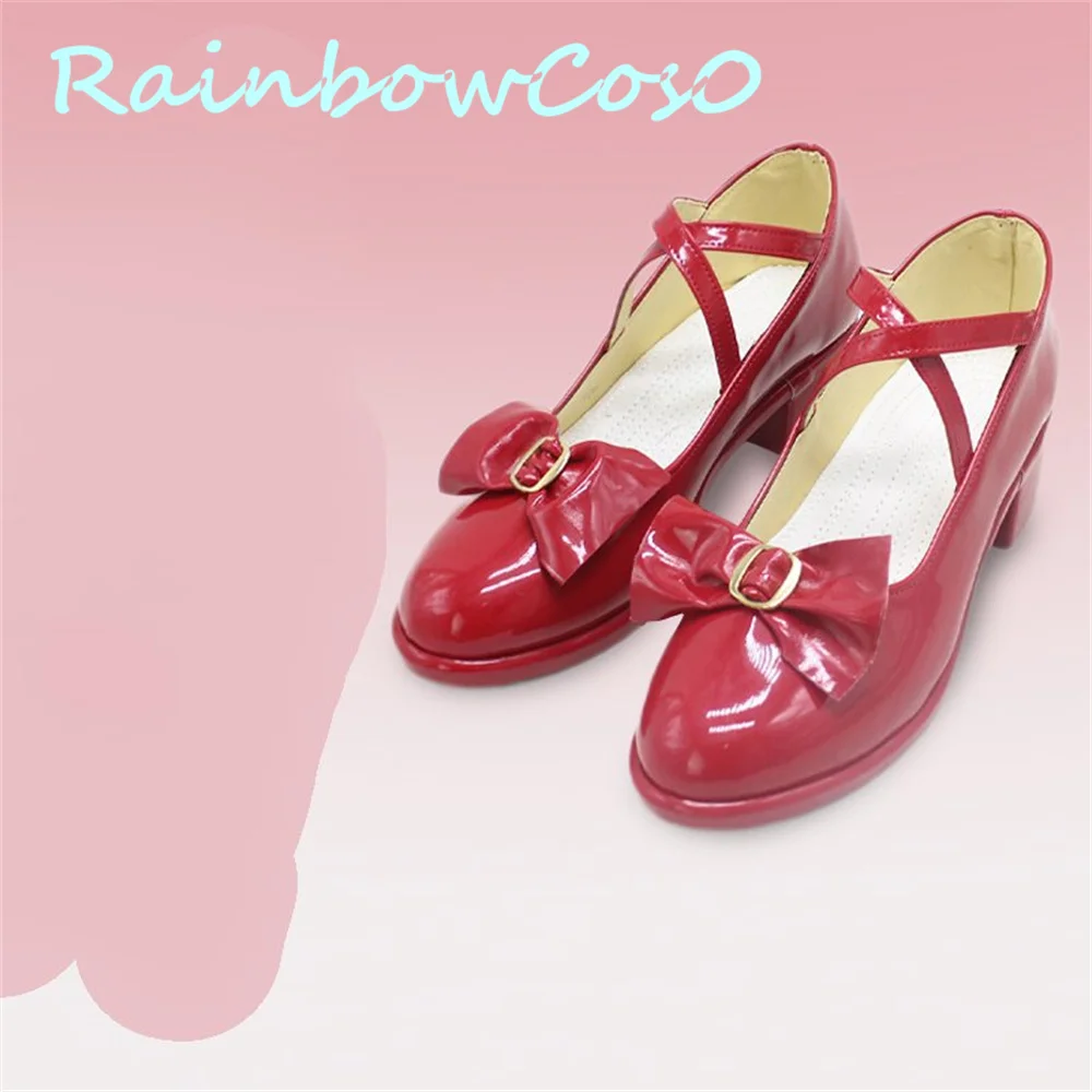 Toho Project Touhou Project  Remilia Scarlet Cosplay Shoes Boots Game Anime Halloween Christmas RainbowCos0 W3024