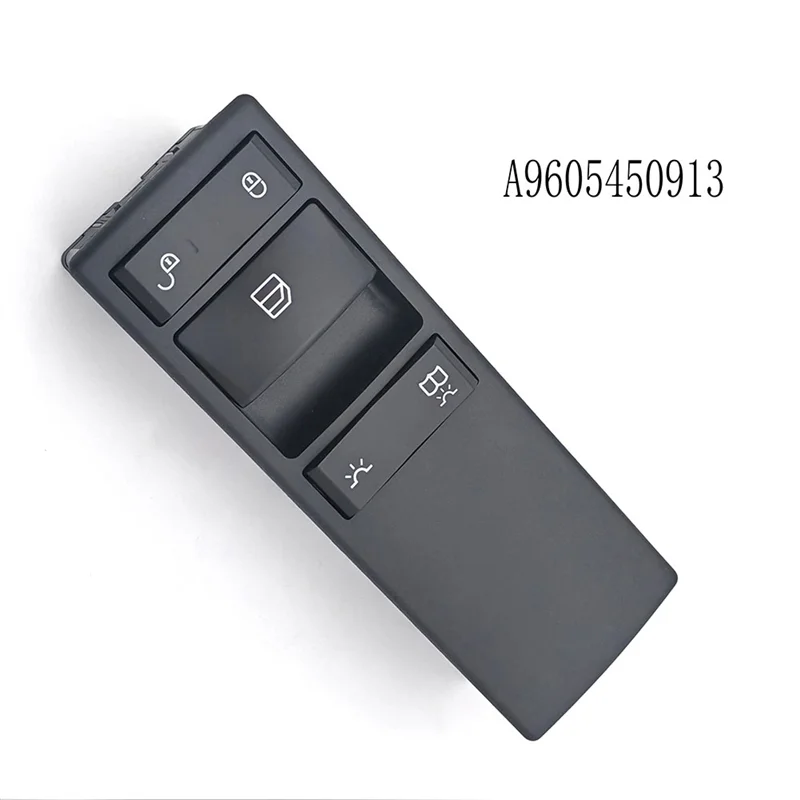 AU34-A9605450913 مفتاح التحكم في النافذة الأمامية اليمنى لشاحنة مرسيدس بنز Actros MP4 1840 L 2015 مفتاح رفع زجاج النافذة