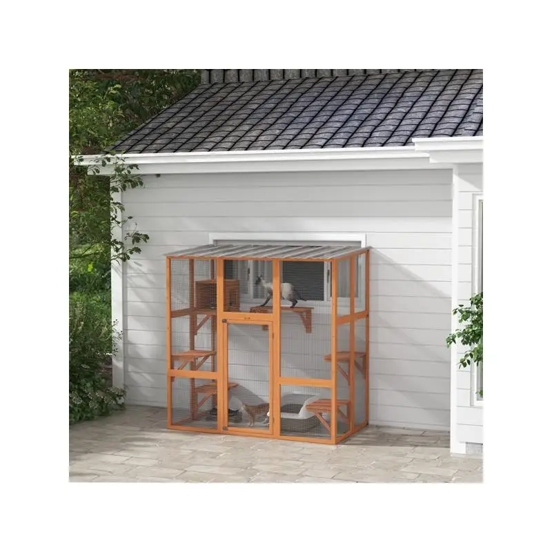 

Cat House Indoor Pet Shelter Cozy Space for Cats and Kittens, Soft Warm Bed with Easy Access, Stylish Design for Home
