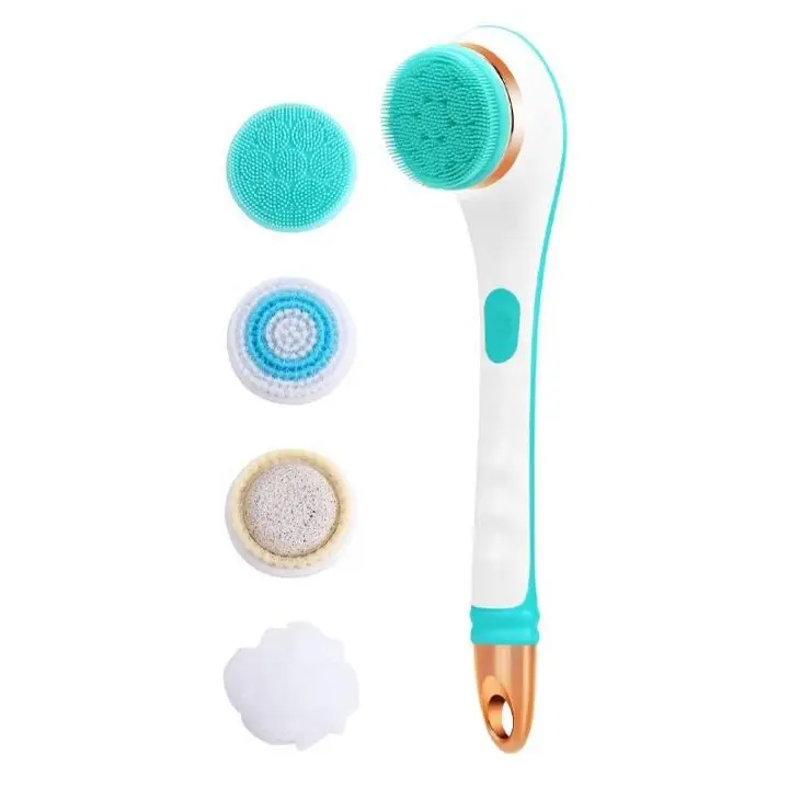factory-wholesale-4-in-1-usb-electric-exfoliating-bath-cleaning-brush-rechargeable-bath-back-scrubber-spa-waterproof-bath-brush