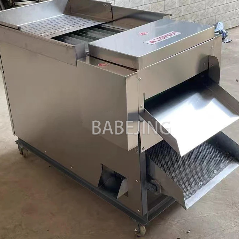 BABEJING Máquina cortadora de chile seco de gran capacidad, picadora de chili, separador de semillas de chile seco