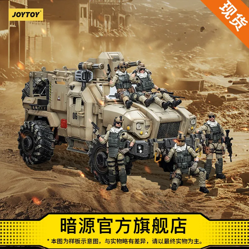 

Joy Toy U.S.Army Delta Assault Squad Cyclone Assault Armored Car Model Hand-Made Classic Image Wanmei Collection Acg Decoration