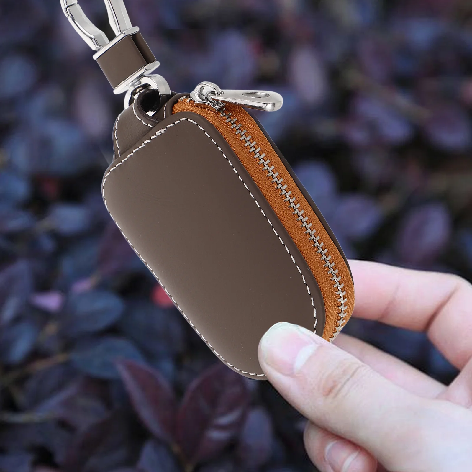 

Pouch Bag With Zipper Universal Fit For Car Keys Remote Protection Durable Keychain Holder Case Automotive Key
