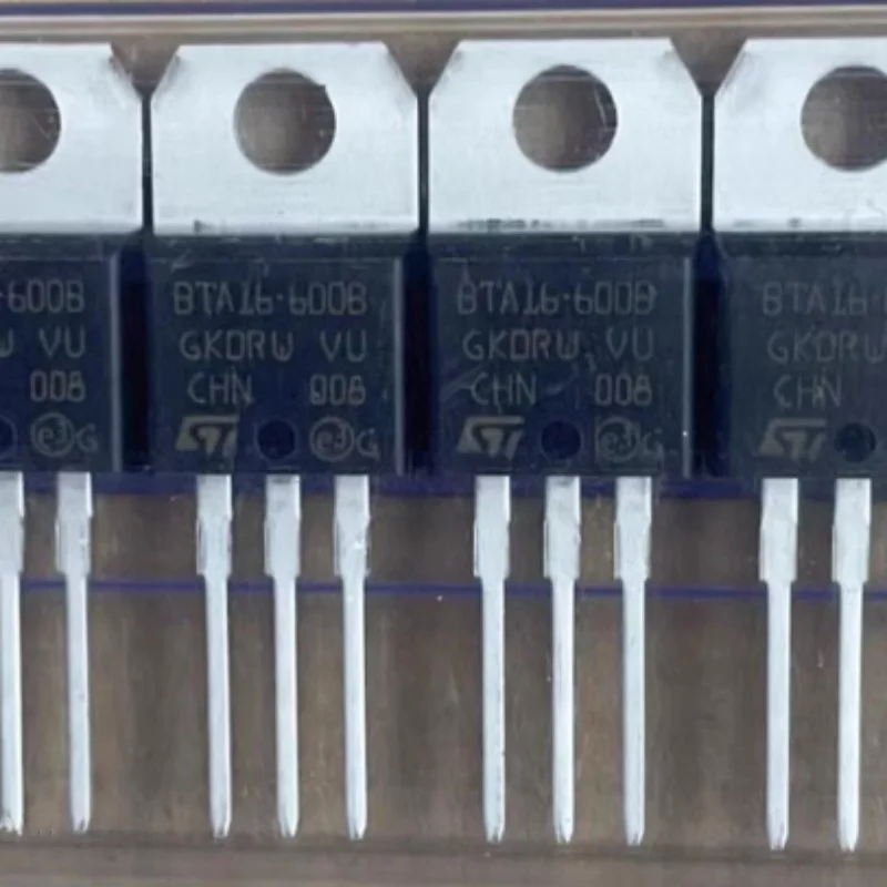 10PCS/BTA16-600BRG BTA16-600B TO-220AB Original Genuine Goods in Stock