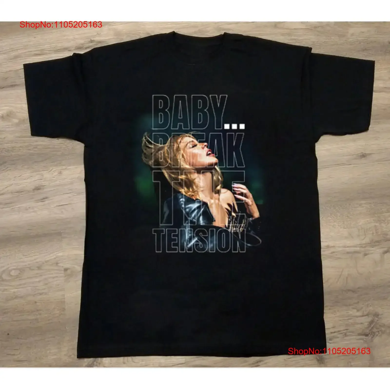 Kylie Minogue Black Cotton All size S 5XL For Fans T shirt MI167 vintage Washed Casual Comfortable Unisex Versatile