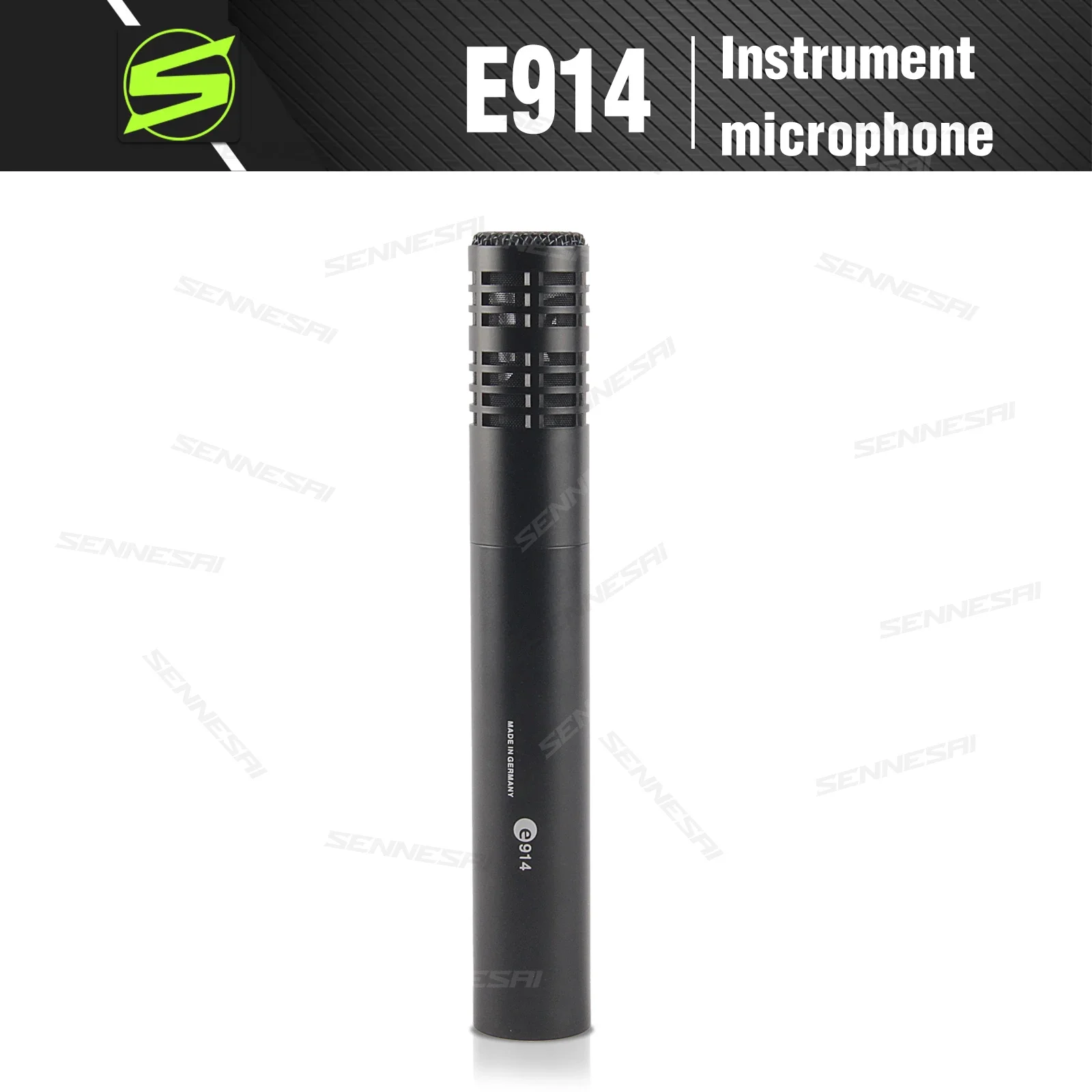 

New high quality! Intersection Intersection E914 capacitor microphone condenser and clip are used for stage performances