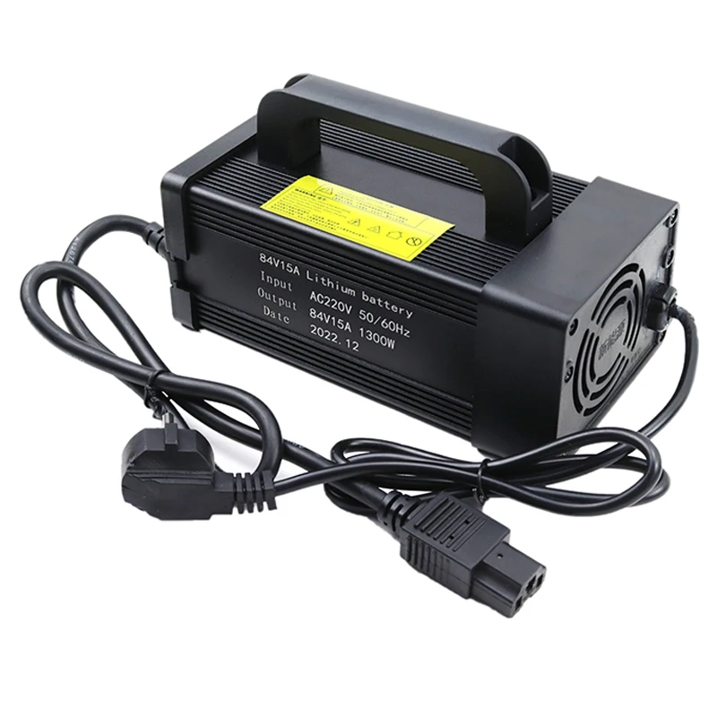 54.6V/67.2V/84V 5A 8A 10A 12A 15A 20A Lithium Battery Charger For13S 16S 20S 48V 60V 72V Li-ion Cell Fast Charger Aluminium case