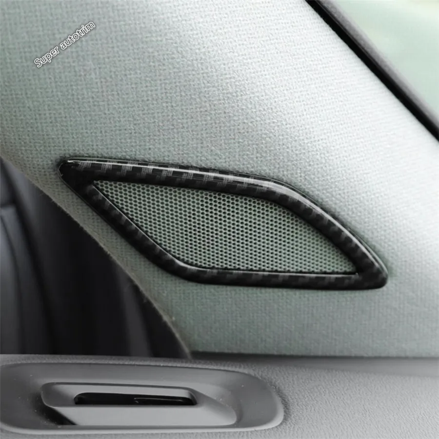 

Carbon Fiber Look Accessories Head Lamps / AC / Gearbox / Rearview Mirror / Steering Wheel Cover Trim For VOLVO XC40 2018 - 2024