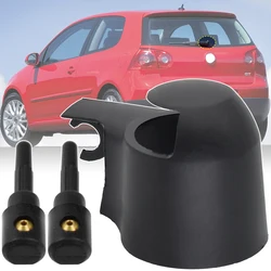 Rear Window Wiper Arm Bolt Cover Cap Washer Jet Nozzle For VW Golf 5 Mk5 2003 - 2009 Rabbit GTI Jetta SportWagen Vento Variant