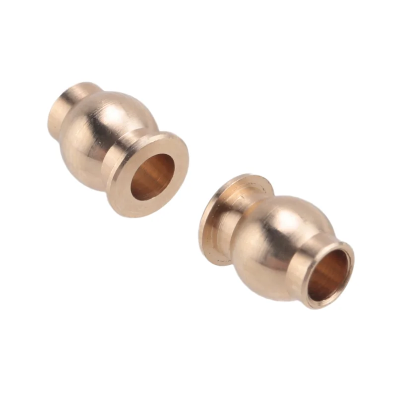 AEE7-20 Stuks M3 Link Staaf Messing Kogelkop Lager Uiteinden Gezamenlijke Bout Onderdelen Voor 1/10 1/8 RC Crawler Off-road Auto Accessoires