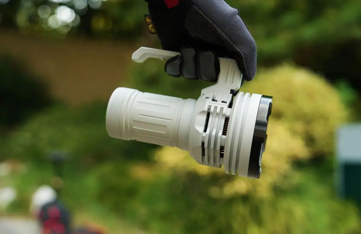 Acebeam-X75 Micro-Arc Oxidação Lanterna, Poderoso, 70.3 HI