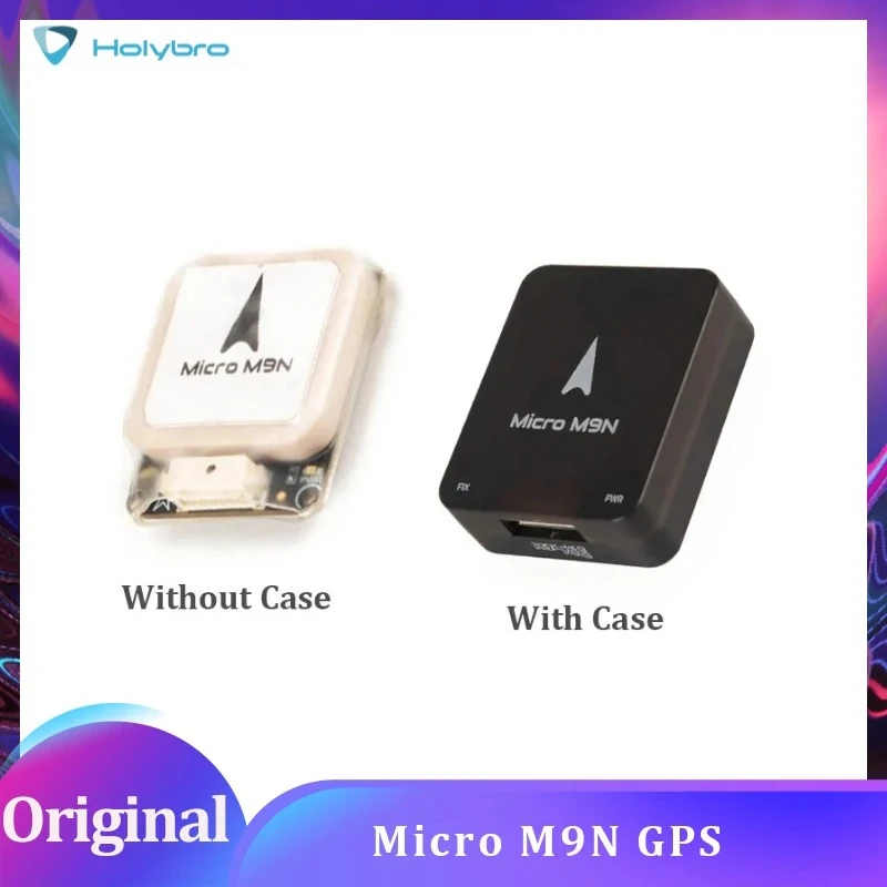 

Holybro Micro M9N GPS With IST8310 Digital Compass Ceramic Patch Antenna 32X26mm for RC Airplane FPV Long Range Drone