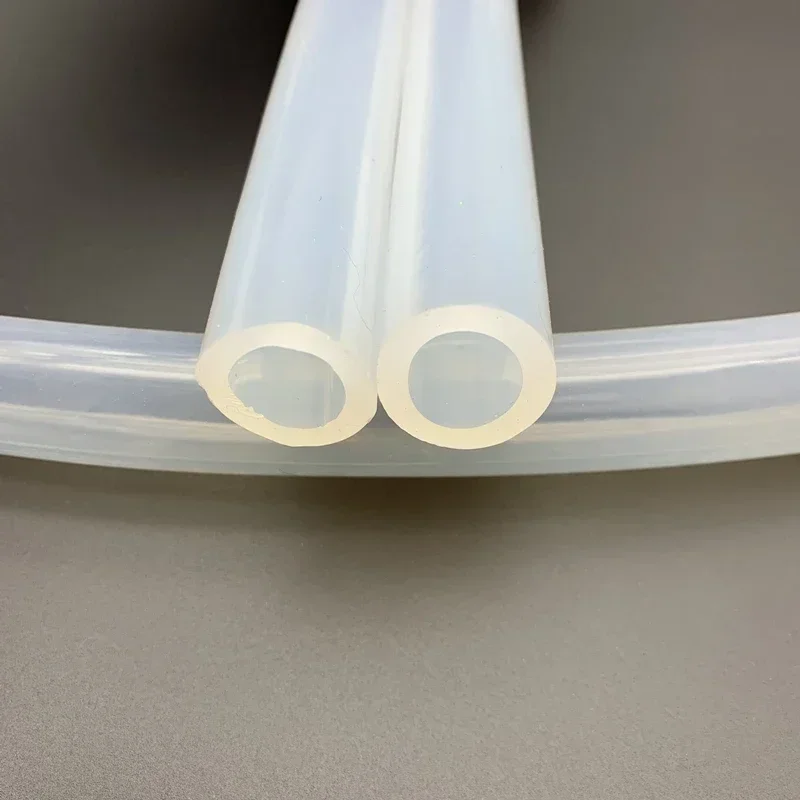 5/10M Silicone Tube ID 2mm ~ 14mm Food Grade Flexible Drinking Plomberie Pipe Temperature Resistance Nontoxic Transparent Tubing