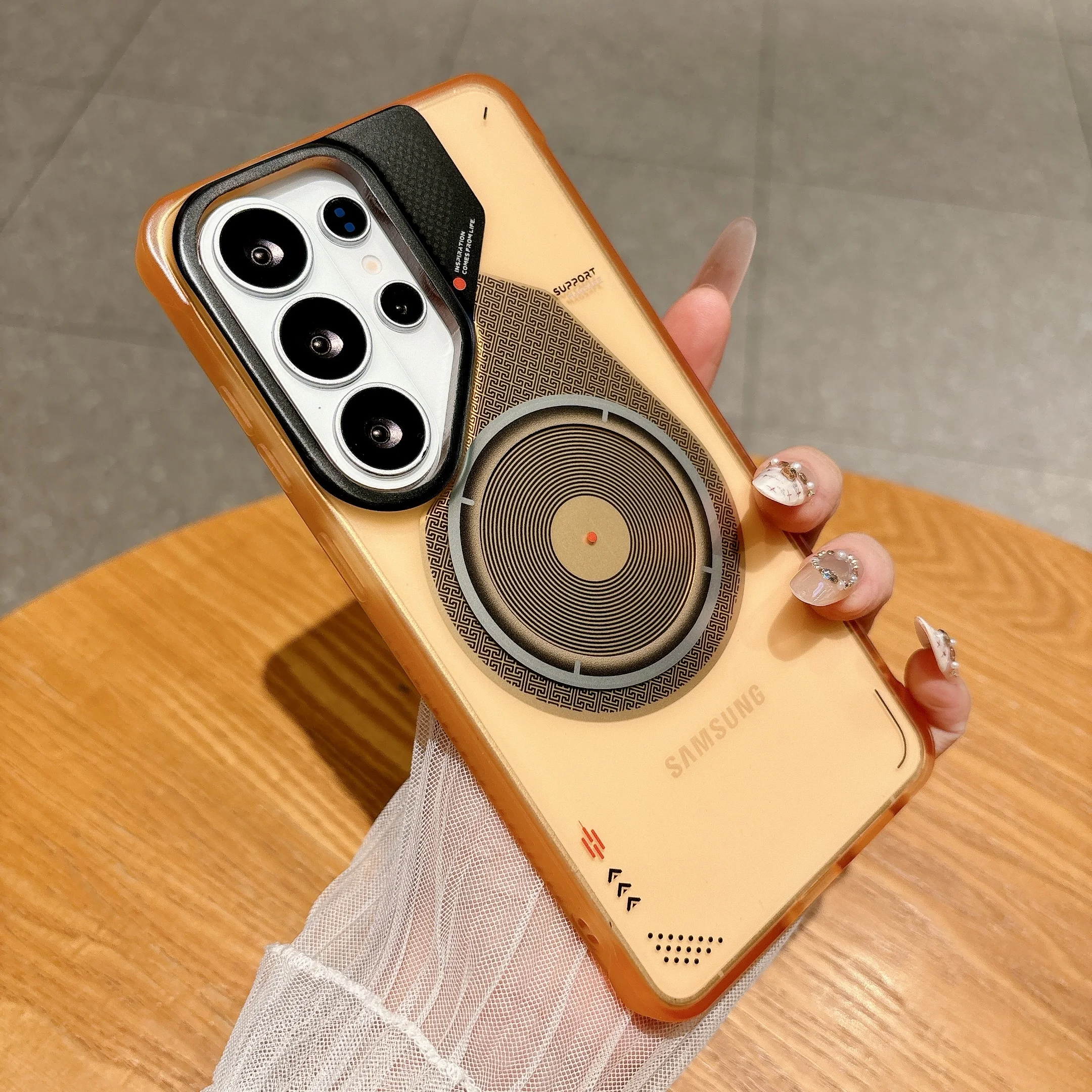 Simple Business Magnetic Phone Case for Samsung S26 Ultra S25 S24 Shockproof  for Magsafe Precise Cutouts Durable Slim Fit Cover