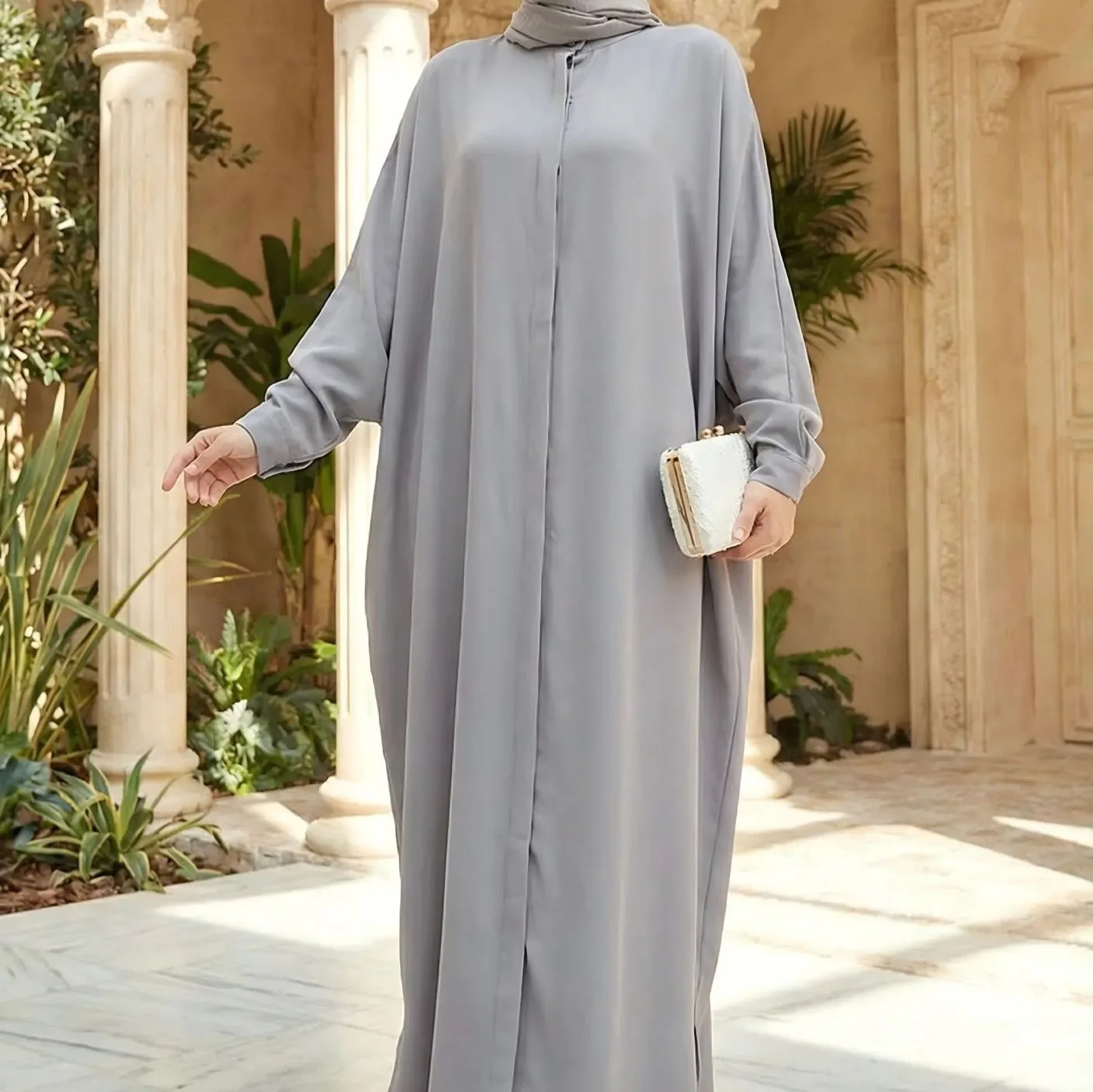 

Скромное мусульманское платье для женщин, халат Абая, кафтан в Саудовской Аравии, Ид Рамадан, исламская одежда, турецкий кафтан, марокаин, женские платья