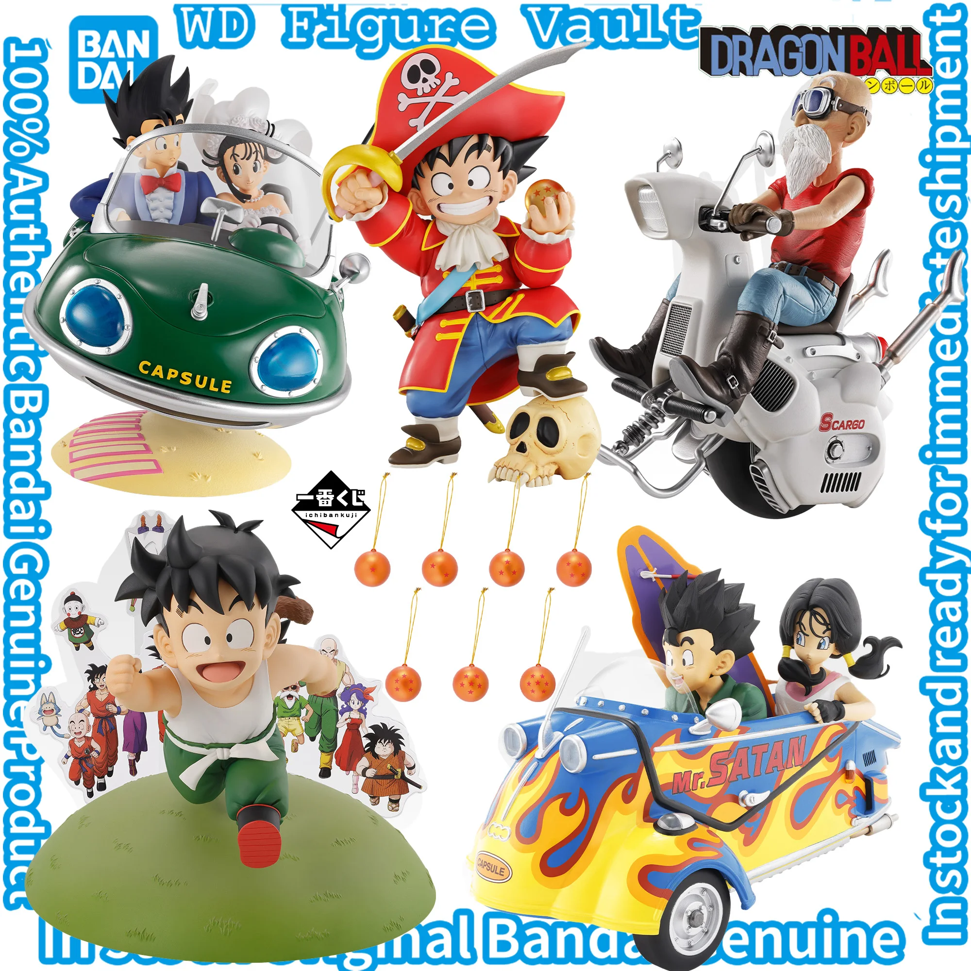 Bandai Ichiban Kuji DRAGONBALL COLEÇÃO SNAP DE DRAGONBALL 2 Son Gohan Son Goku Chichi DRAGONBALL FIGURA SNAP Videl Kamesenjin