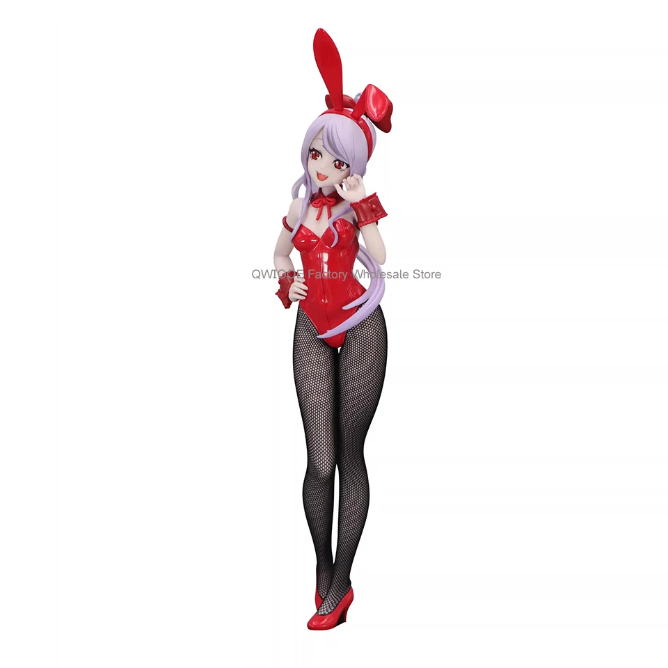 Original Genuine FuRyu BiCute Bunnies Overlord 30cm Shalltear Action Figure Collectible Model Doll Toy For Boy Droppshiping