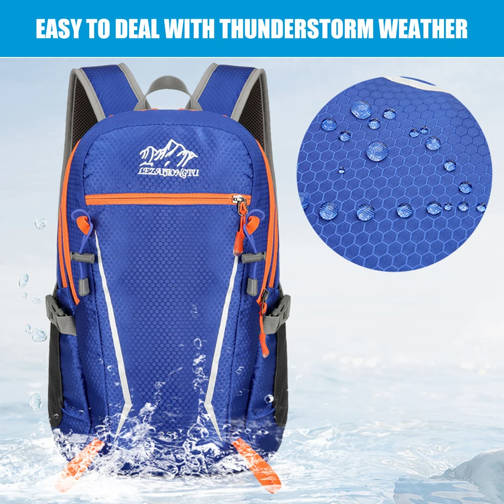 1PCS Hiking Backpack Small, 25L Lightweight Travel Daypack Breathable Backpacking Backpacks for Men Women