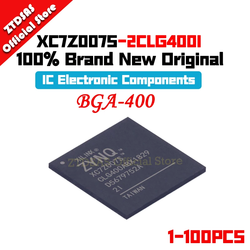 

1-100PCS XC7Z007S-2CLG400I XC7Z007S-2CLG400 XC7Z007S XC7Z007 XC7Z IC MCU BGA-400 Chip