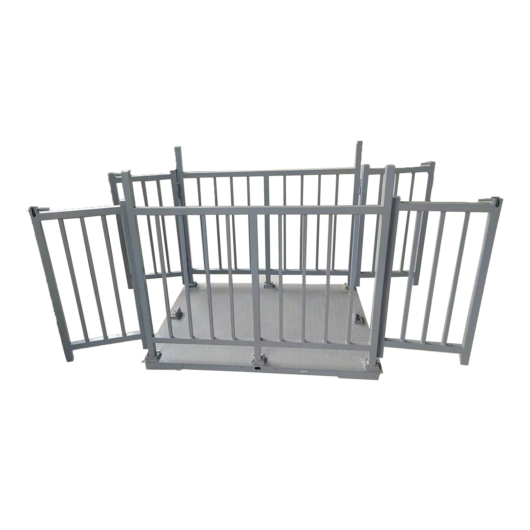 

Factory 2000kg Livestock Scale Pig Scale Livestock 1.5x1.5m Animal Weight Scale