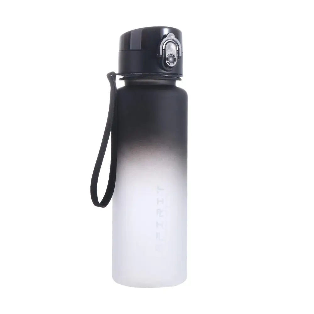 

PC 1 Liter Sports Water Bottle Gradient Color Large Capacity Leak Proof Colorful Plastic Cup 500/800/1000ml Portable
