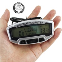 SUNDING SD-558A MTB Mountain Bike Backlight Wired Code Table Cycling Equipment Digital LCD Display Computer Stopwatch Exercise