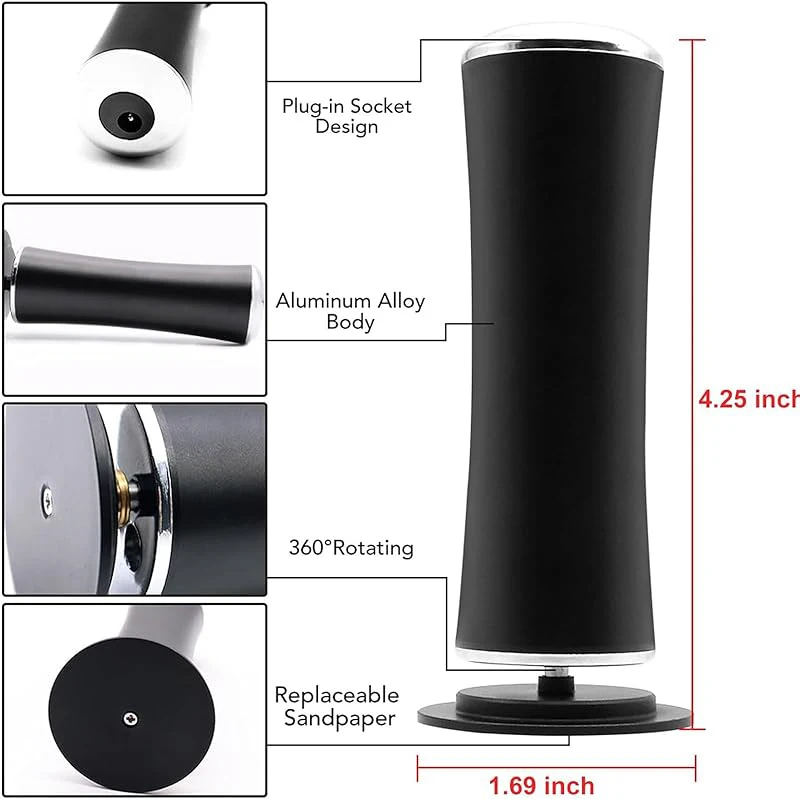 Outil de pédicure électrique pour enlever les callosités, disques de papier de verre de rechange, talons fissurés, peau dure, ponceuse pour les pieds, lime, 60 pièces