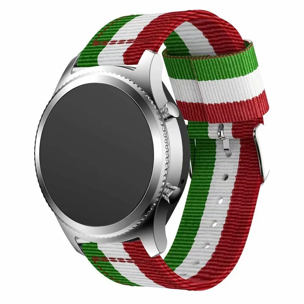 22Mm 20Mm Nylon Band Voor Samsung Galaxy Horloge 6 5 4 3 Huawei Horloge 4/3/Gt4/3/2 Pro Ademende Polsband Voor Amazfit Gtr 4/Gts