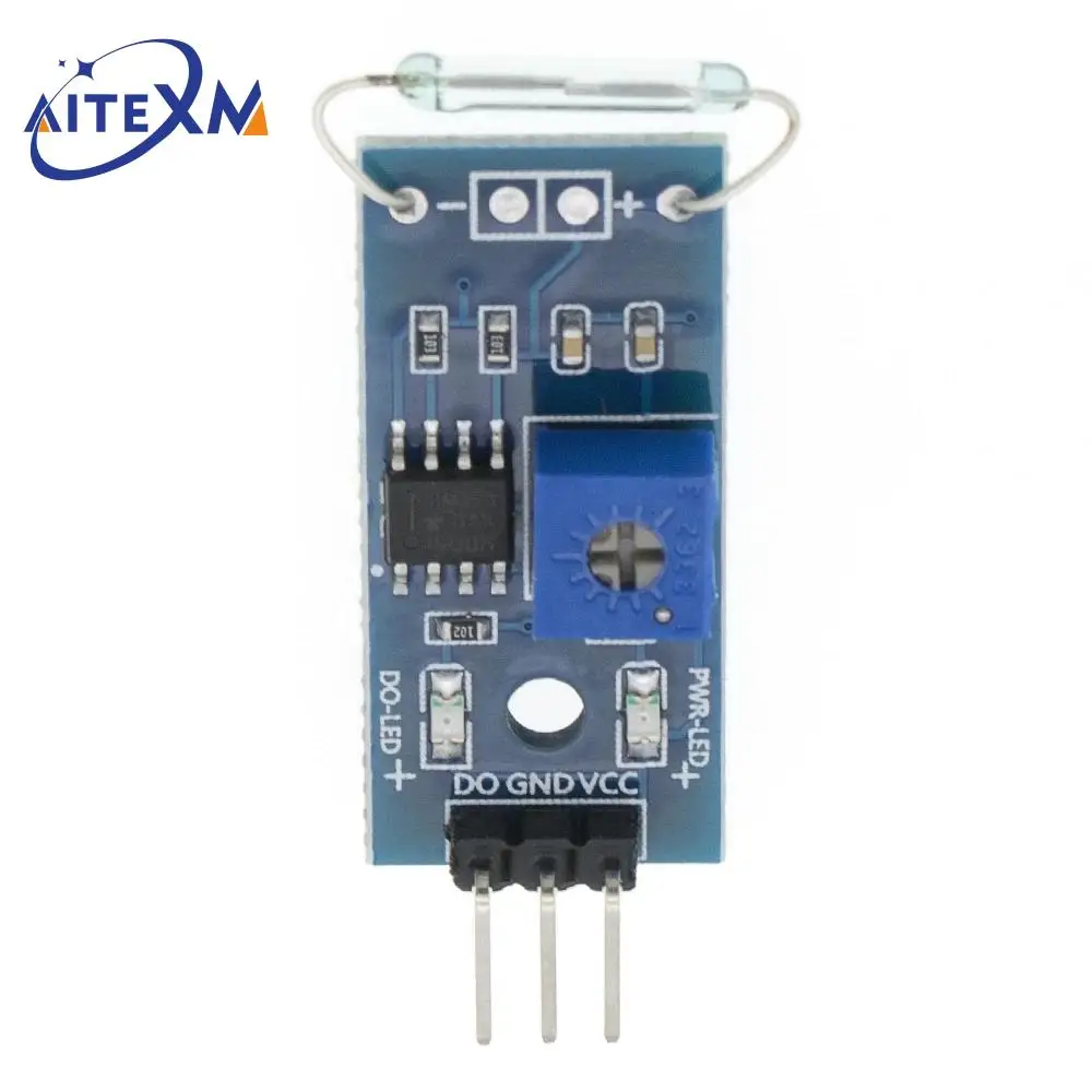 LM393 Reed Sensor Modul Magnetron Modul Reed Schalter Magnetische Schalter Für Arduino Elektronische DIY Kit