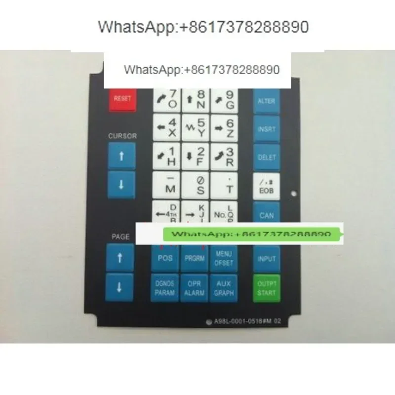 

0-TD0-MD панель/маска/кожа/пленка для кнопок A98L-0001-0518 # М # Т