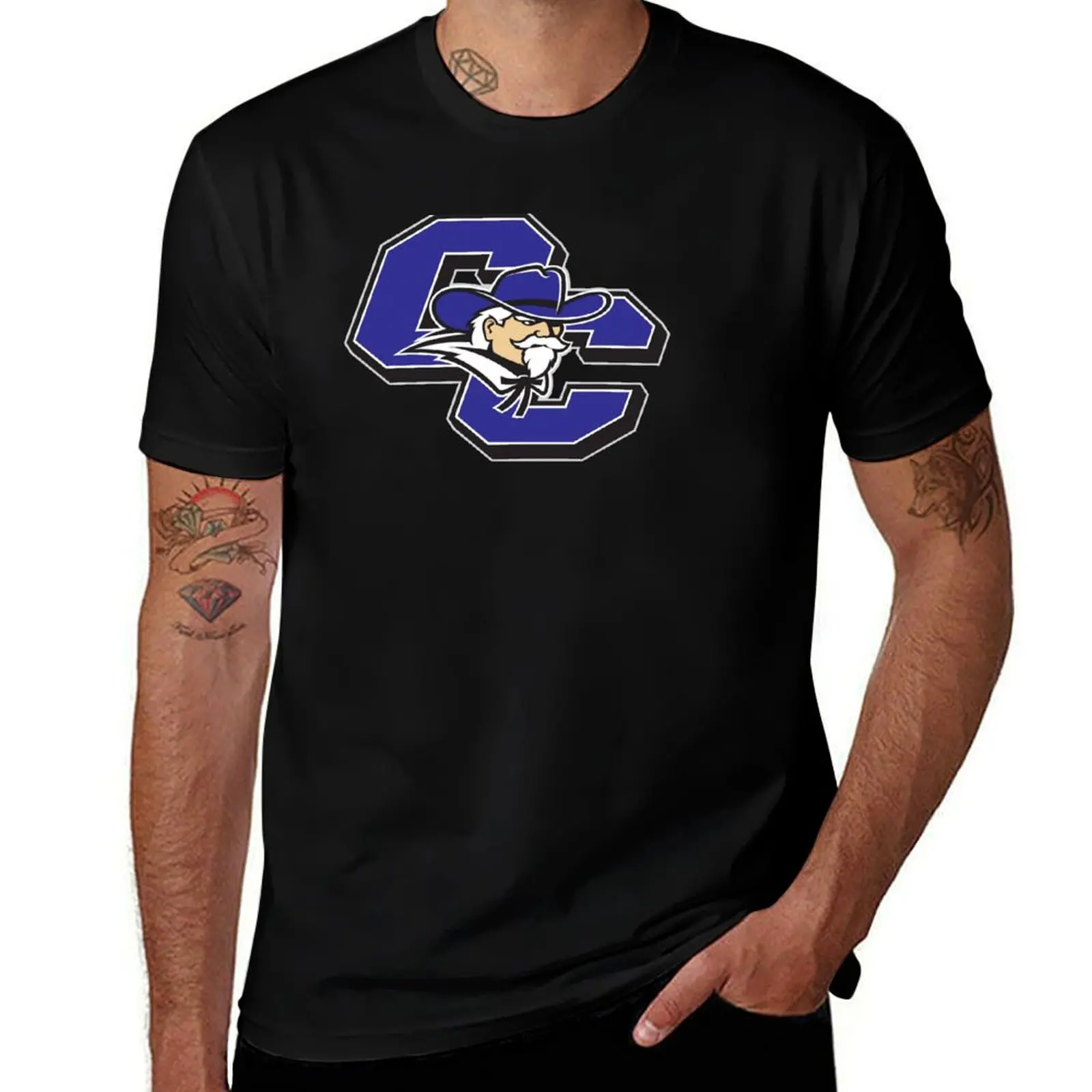Curry College Colonels T-Shirt Worker Basic Short Sleeve Tee T-Shirt