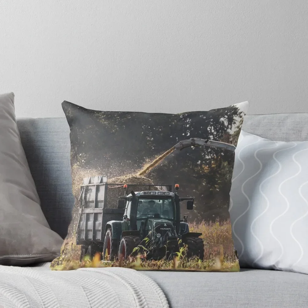 

Fendt drawing silage Throw Pillow Pillowcases Pillow Cover Pillow