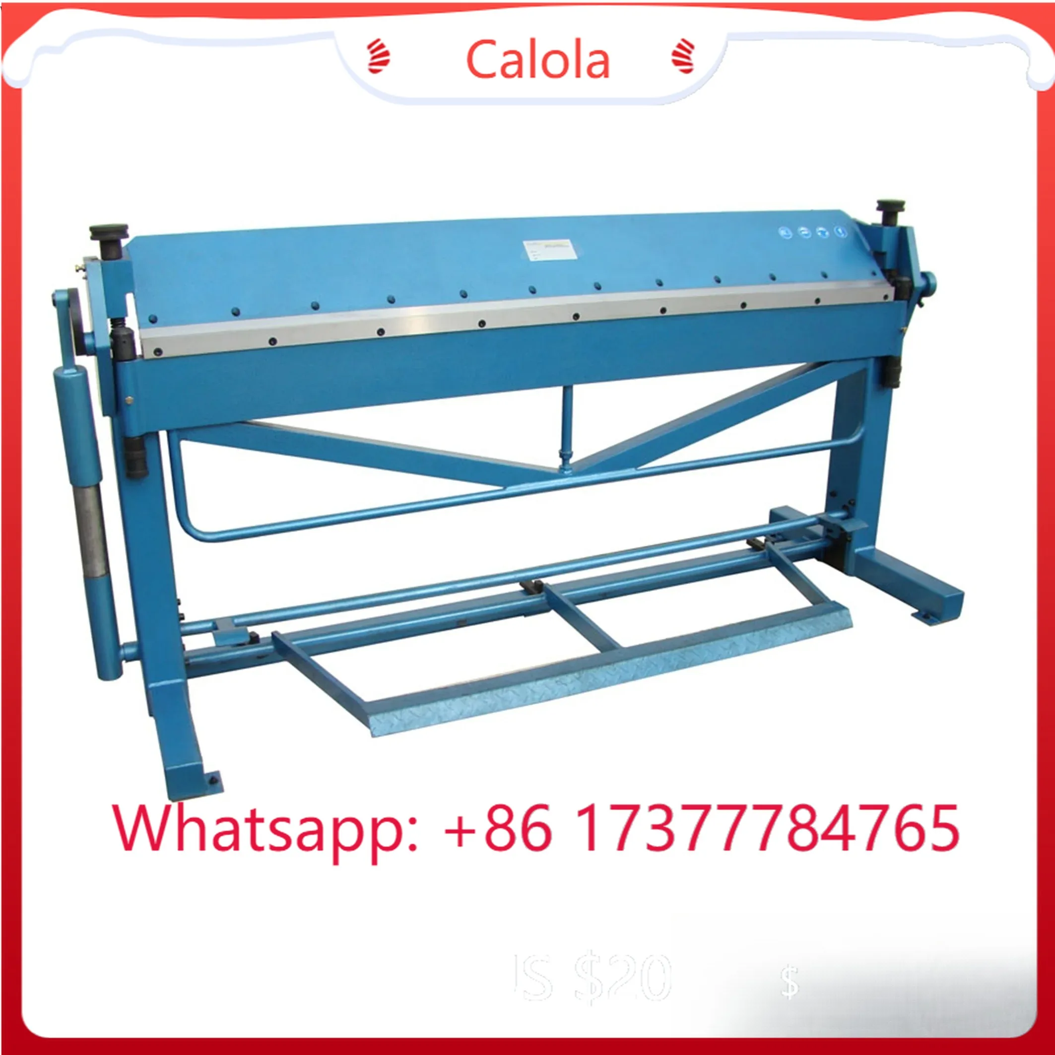 Small Manual Sheet Metal Folding Bending Machine Factory Direct Supply