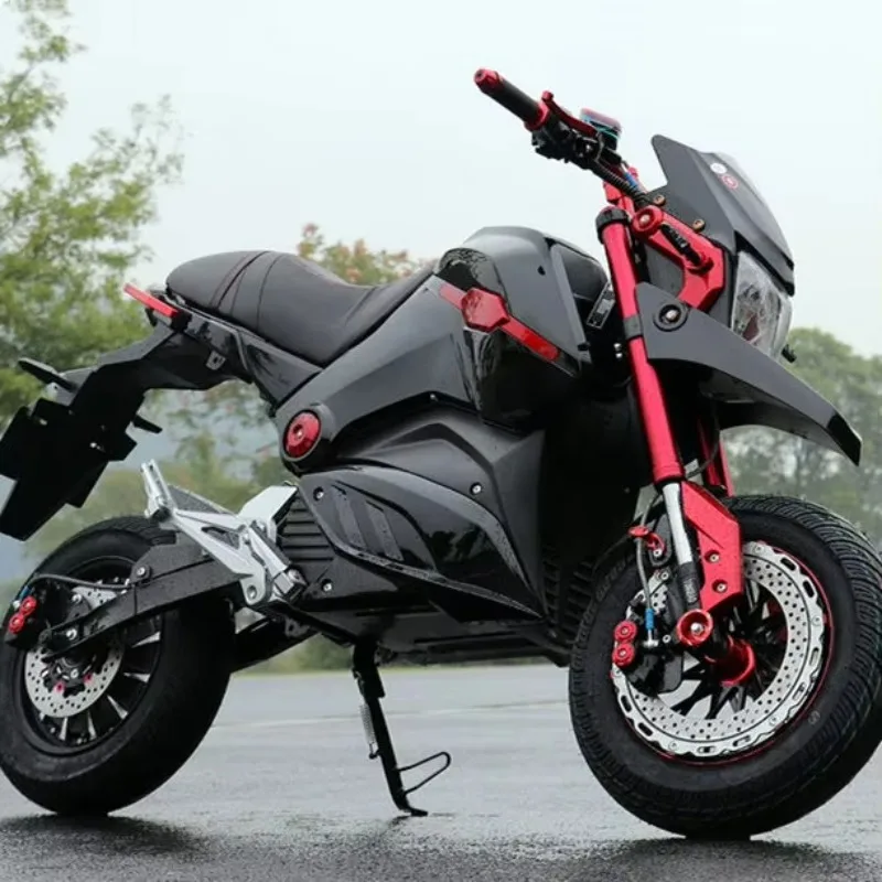 

2025 Newest Latest New M5 Two Wheeled Hot Selling High Quality Front Rear Disc Brake Racing Style Design Electric Motorcycles V