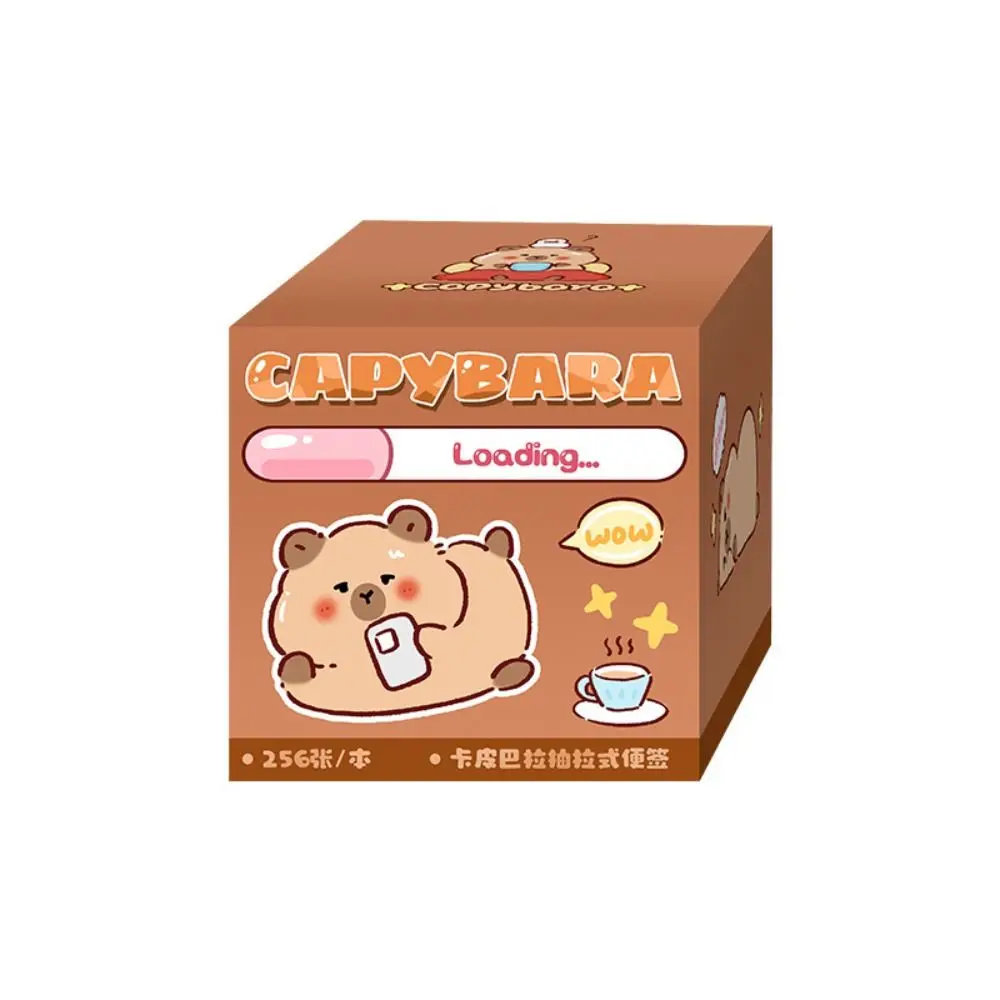 Panda Capybara Sticky Note Paper Self Adhesive 512/200Sheets Drawer Memo Notepad Multi-purpose To Do List Message Paper Students