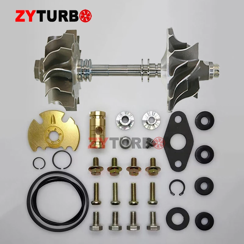 

Turbo GT2556S 711736 2674A226 Turbocharger rotor shaft repair kit for Perkins Diverse T4.40 Traktor 1104C-44T 66 Kw 2003-