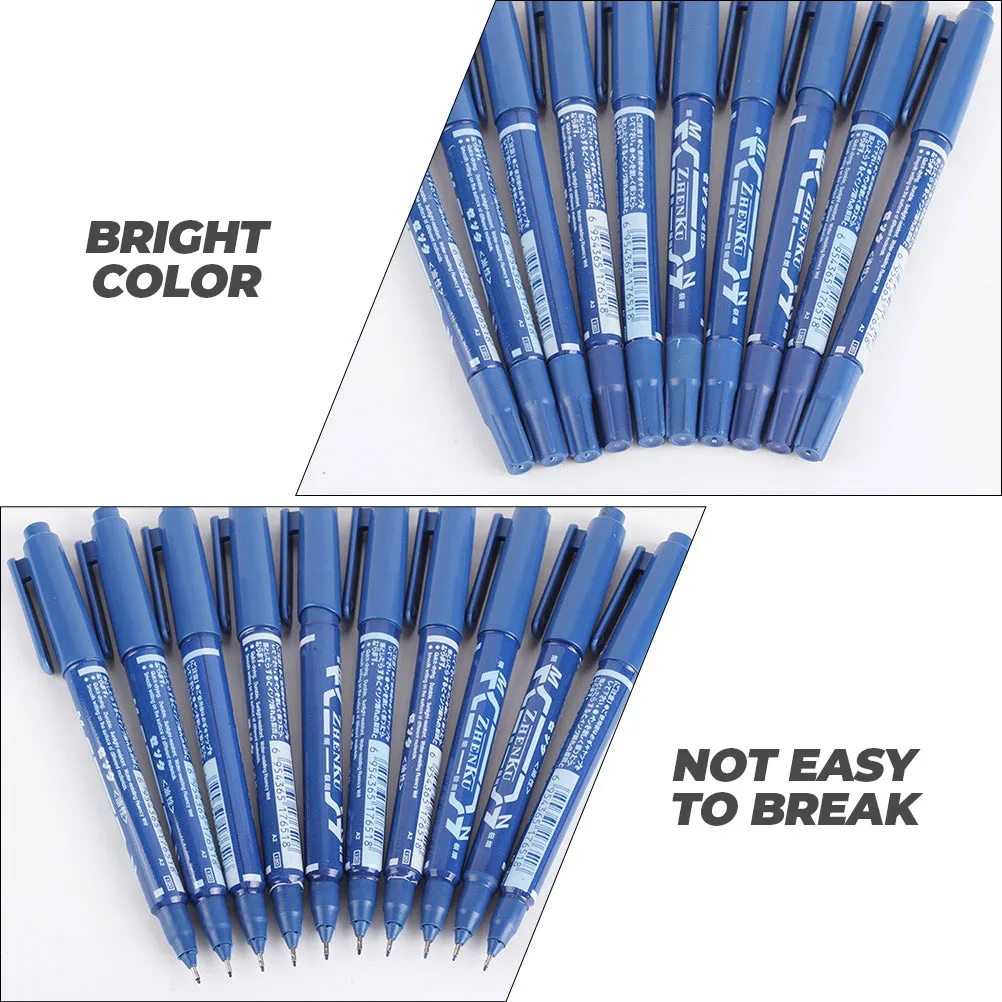 

20 Pcs Painting Pen Oil Ink Pencil Plastic Accessories Waterproof Durable Tattoos Painting Pencil Tips Body Art