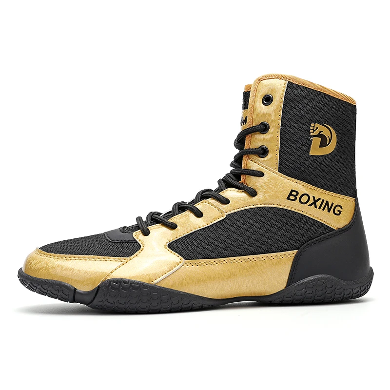 2025 New Wrestling Shoes Boxing Shoes Unisex Breathable Wrestling Shoes Combat Shoes Anti-Slip Wrestling Trainers