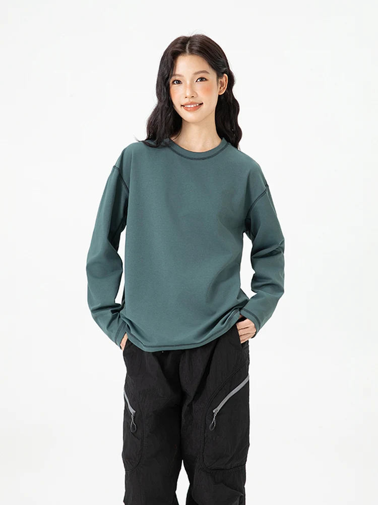Unisex Long Sleeve Sports T-Shirt Quick Dry Breathable Anti UV Outdoor Functional Color Block Stitching E334 Casual Style rou...