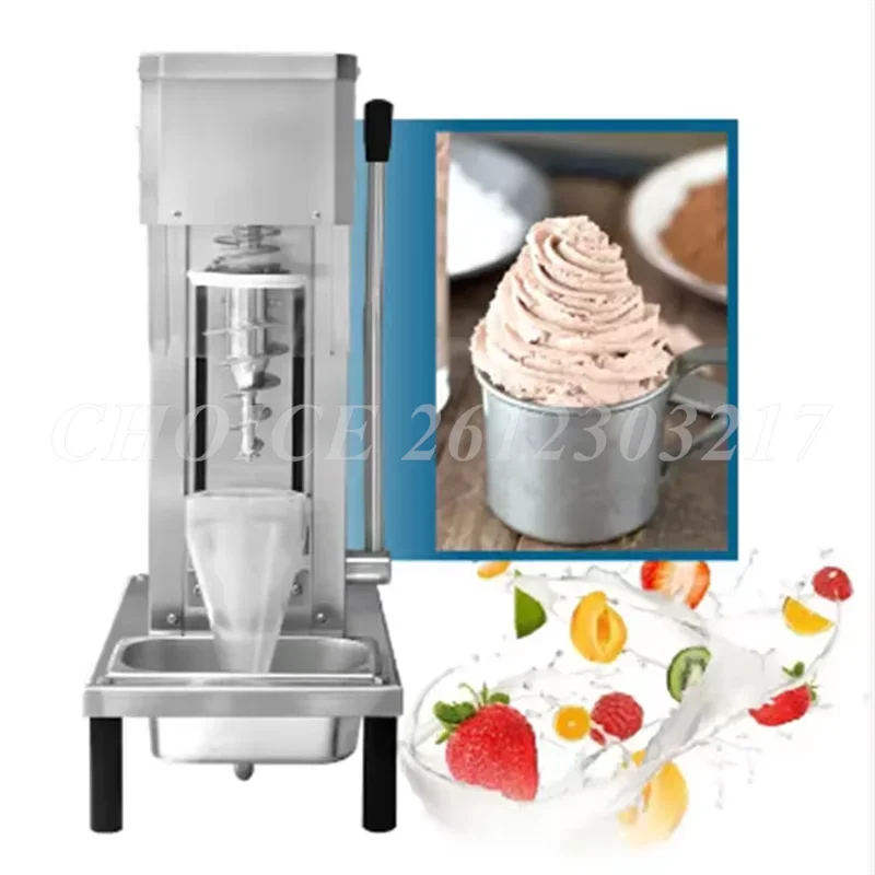 

Self-Cleaning New Stainless Steel Frozen Yogurt Swirl Ice Drill Swirl Frozen Fruit Cream Mixer Dessert Ice Cream Swirl Machine